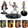 Figurine Demon Slayer Figure Kamado Tanjirou Action Figura Anime Agatsuma Zenitsu Nezuko Warrior No Yaiba Kimetsu 4 - Demon Slayer Store