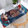 Large Mouse Pad Desk Mats Anime Demon Slayer Laptop Gamer Computer Desktop Non slip Mousepads Keyboard 5 - Demon Slayer Store