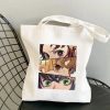 Shopper Shopping Bags Anime Demon Slayer Eco Daily Use Foldable Handbag Large Capacity Tote Bag Handbags - Demon Slayer Store