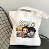 Shopper Shopping Bags Anime Demon Slayer Eco Daily Use Foldable Handbag Large Capacity Tote Bag Handbags 14 - Demon Slayer Store