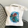 Shopper Shopping Bags Anime Demon Slayer Eco Daily Use Foldable Handbag Large Capacity Tote Bag Handbags 3 - Demon Slayer Store