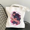 Shopper Shopping Bags Anime Demon Slayer Eco Daily Use Foldable Handbag Large Capacity Tote Bag Handbags 5 - Demon Slayer Store