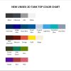 tank top color chart - Demon Slayer Store