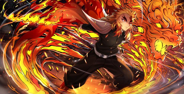 Flame Breathing — Ninth Form: Rengoku's Fury (Kyojuro Rengoku)