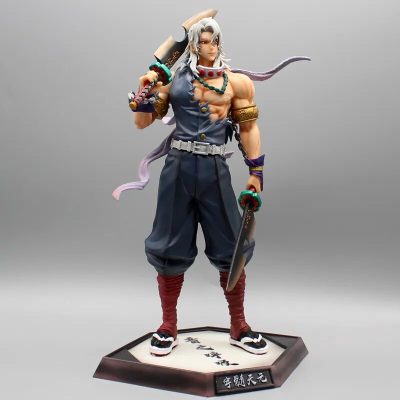 Demon Slayer Anime Figure Uzui Tengen Gk Statue Figurine