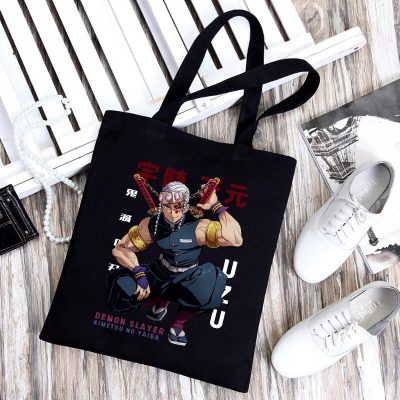 Demon Slayer Anime Tengen Uzui Canvas Tote Bag